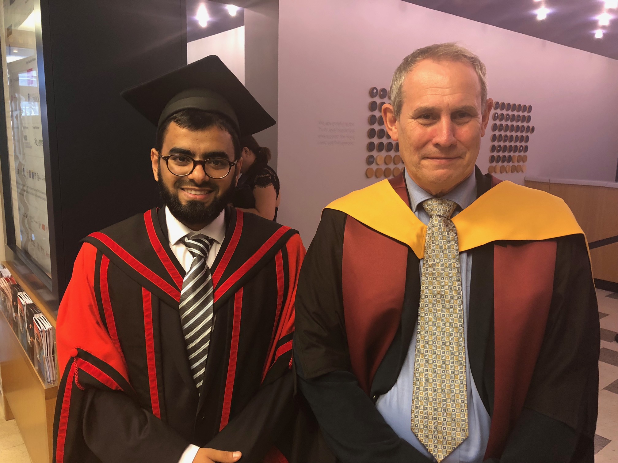 Abdullah Alsheri on graduation day